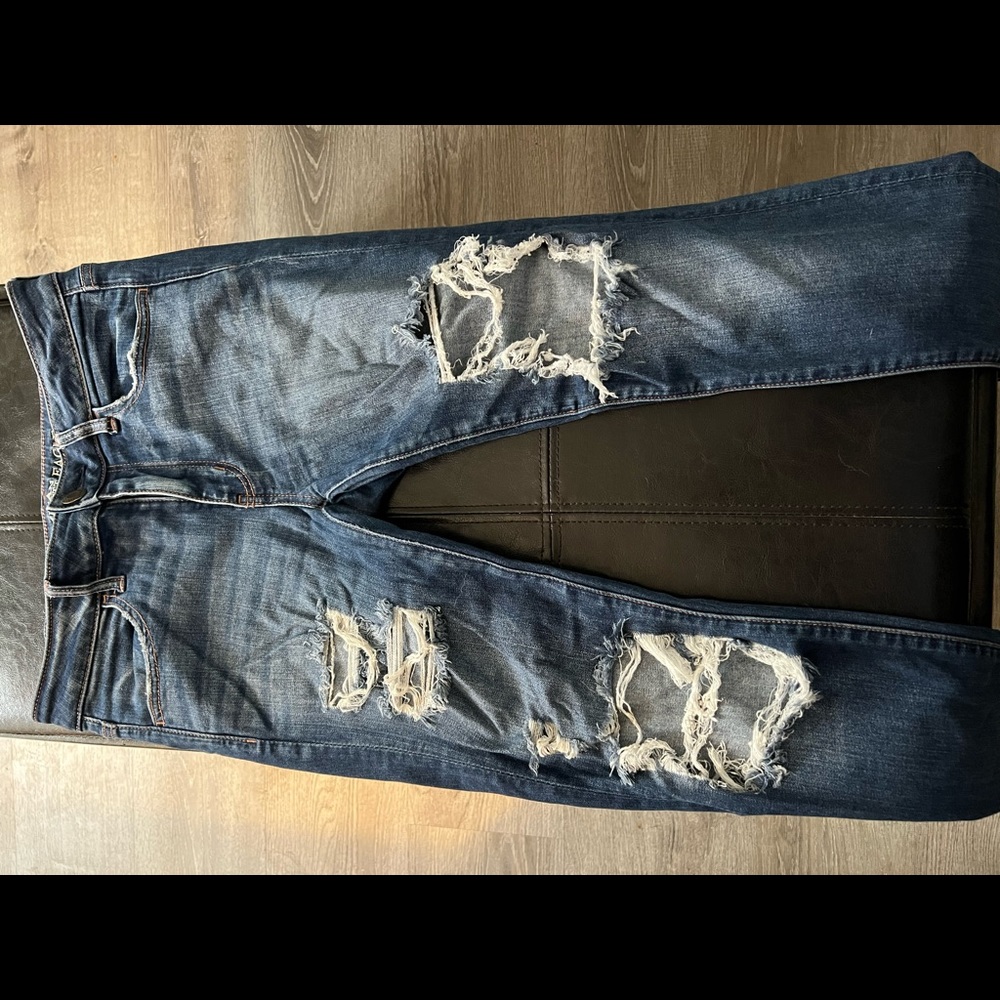 American Eagle Super Stretch Jegging—Midrise 8 Short